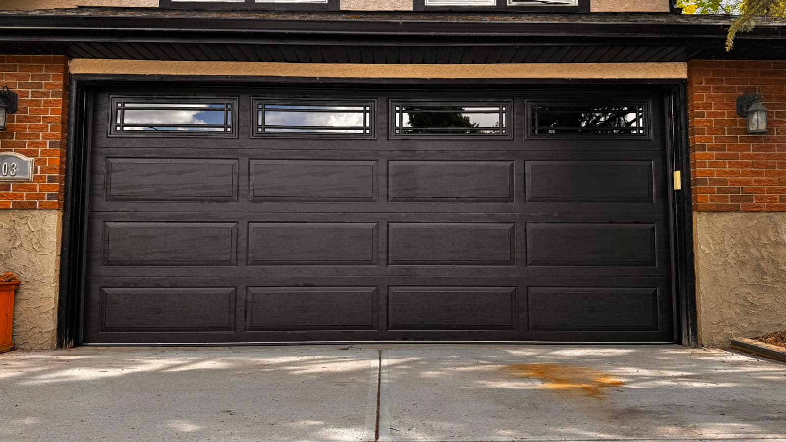 Commercial garage door service